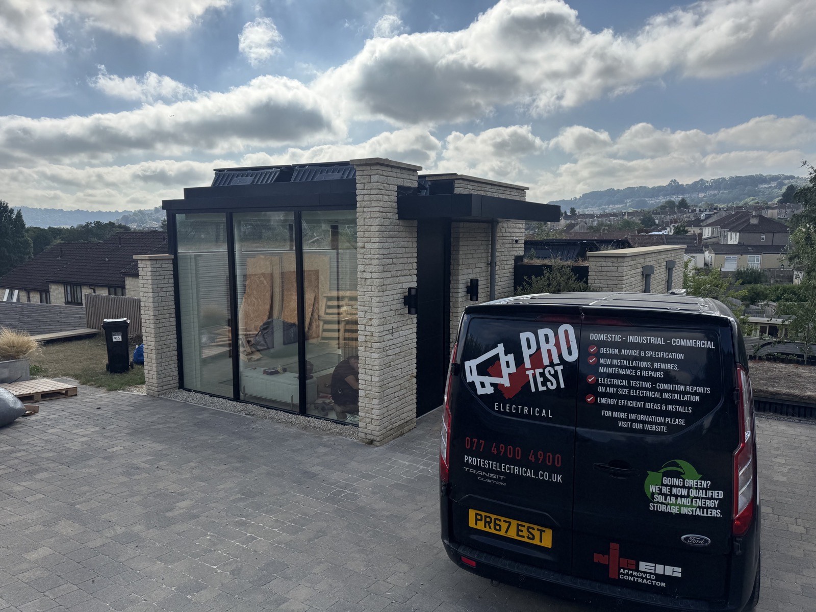 Fox ESS battery storage installation Twerton